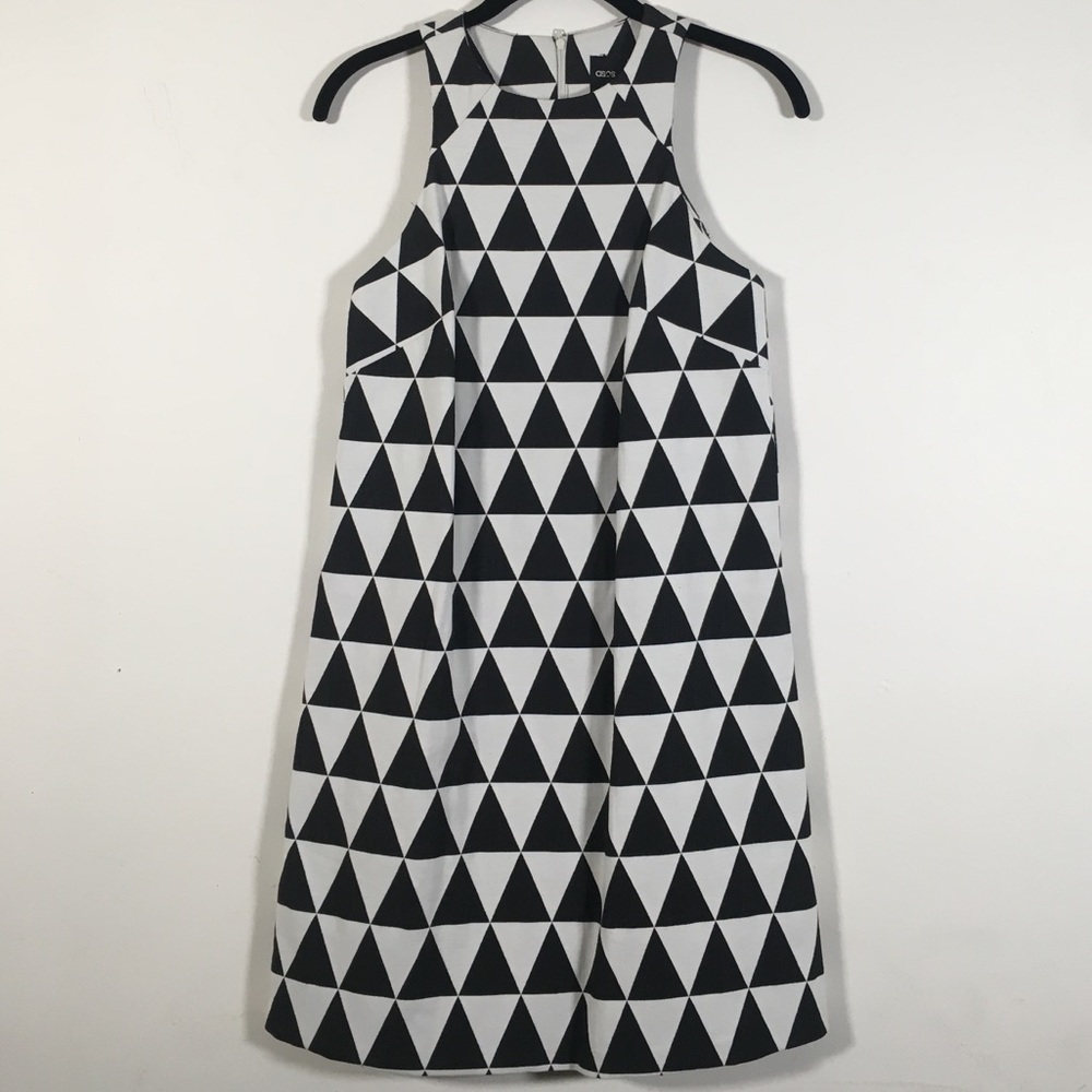 ASOS geometrical triangle A-Line Dress